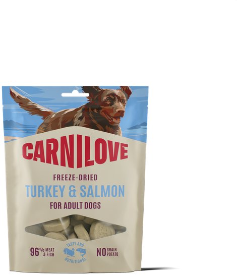 Carnilove Dog Freeze dried Turkey & Salmon 60 g