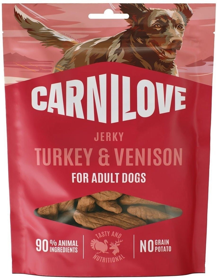 Carnilove Dog Jerky Turkey & Venison 100 g