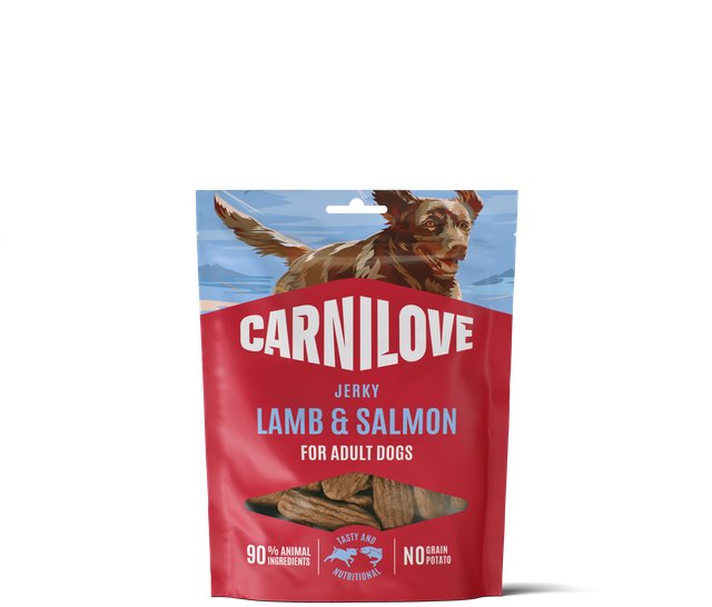 Carnilove Dog Jerky Lamb & Salmon 100 g