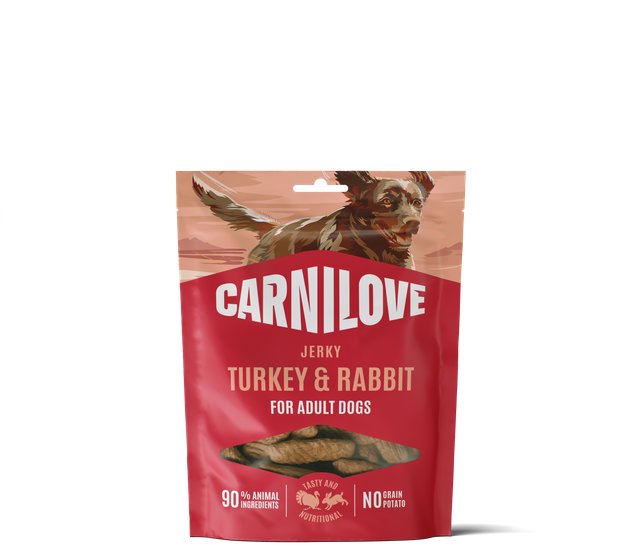 Carnilove Dog Jerky Turkey & Rabbit 100 g