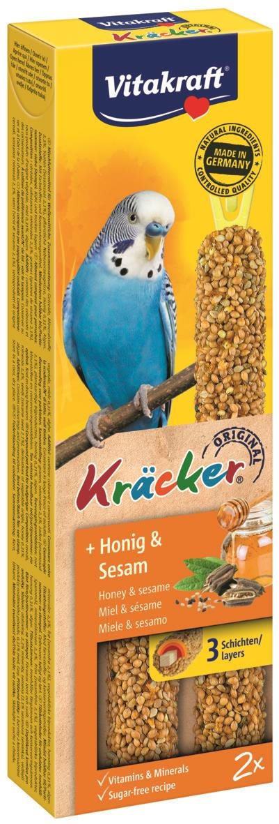 Vitakraft Kracker andulka med + sezam 2 ks