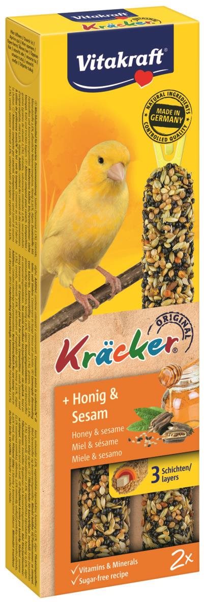 Vitakraft Kracker kanár med + sezam 2 ks