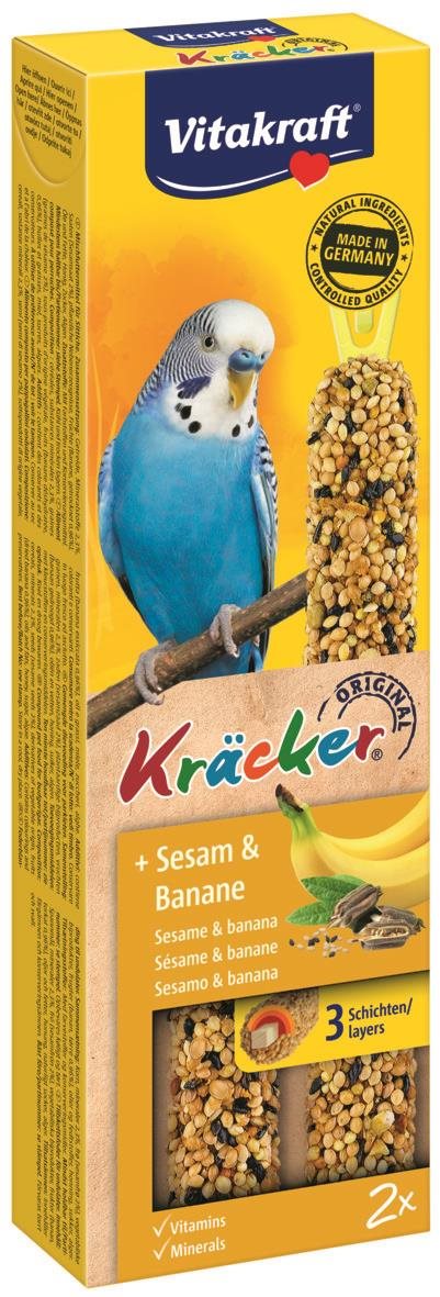 Vitakraft Kracker andulka sezam + banán 2 ks