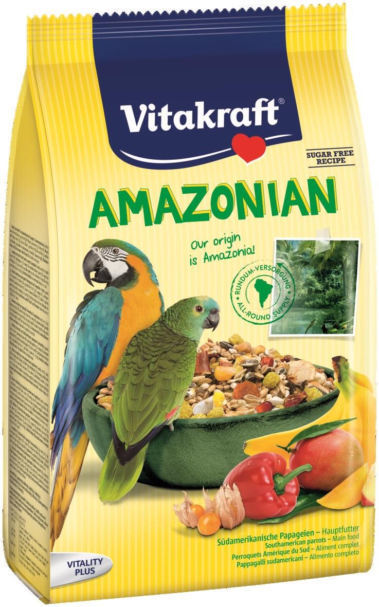 Vitakraft Amazonian juhoamerický papagáj 750 g