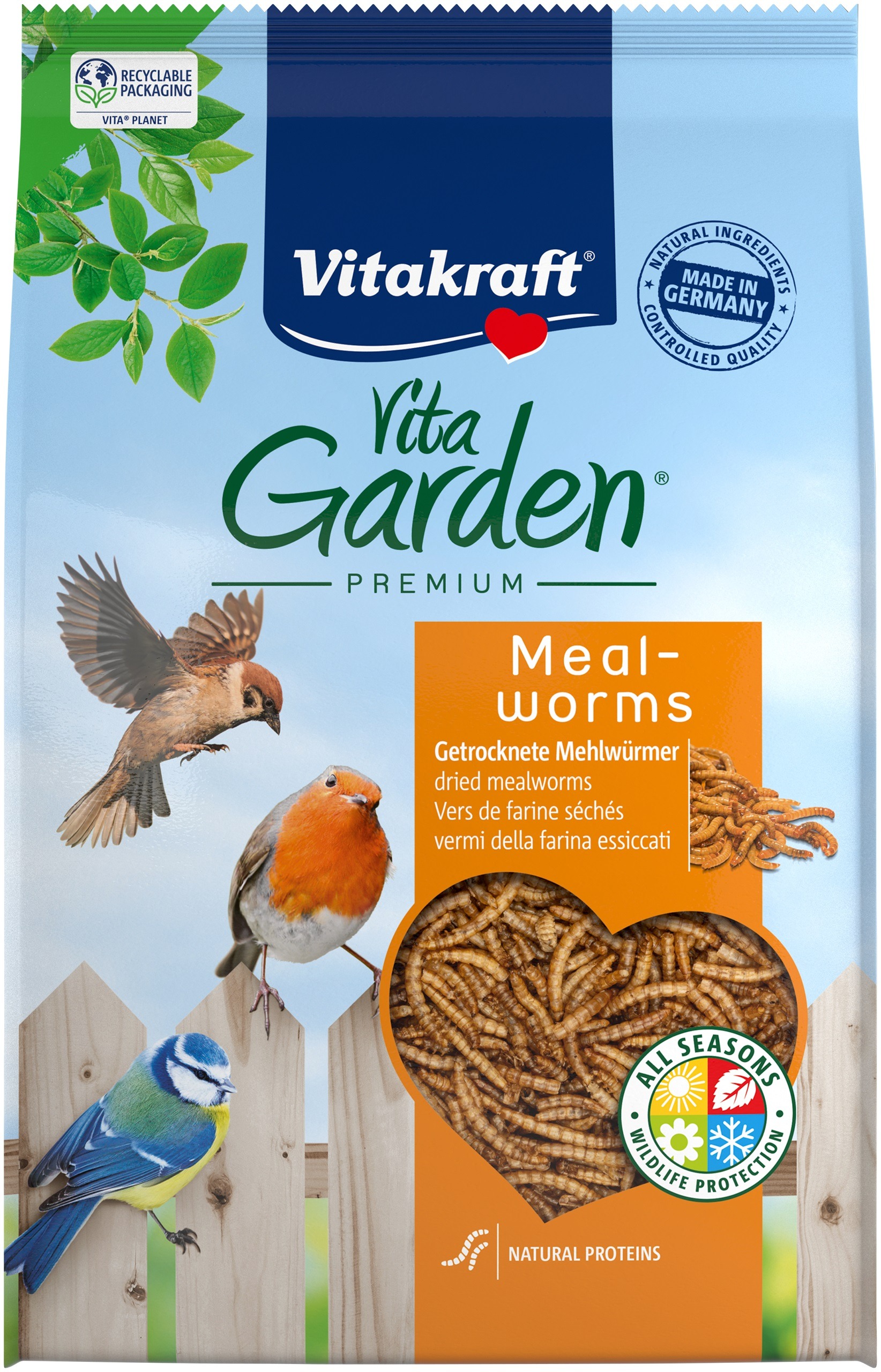 Vitakraft Vita Garden múčne červíky 200 g