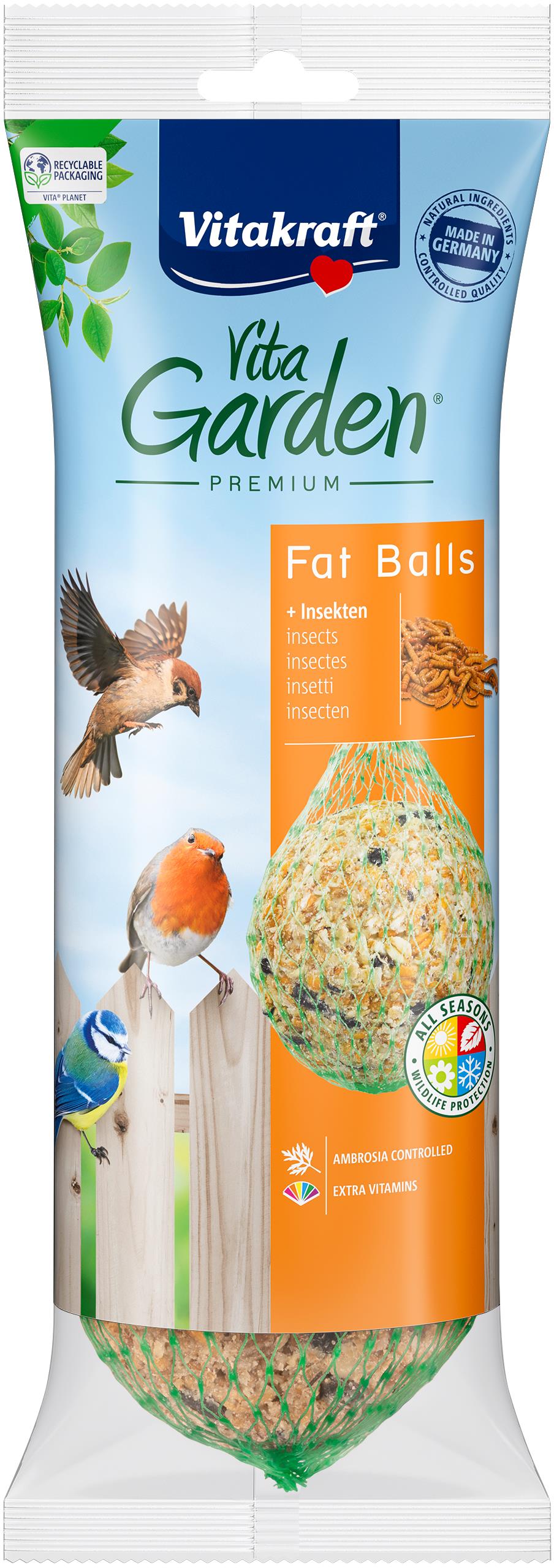 Vitakraft Vita Garden guľa s hmyzom 4 ks