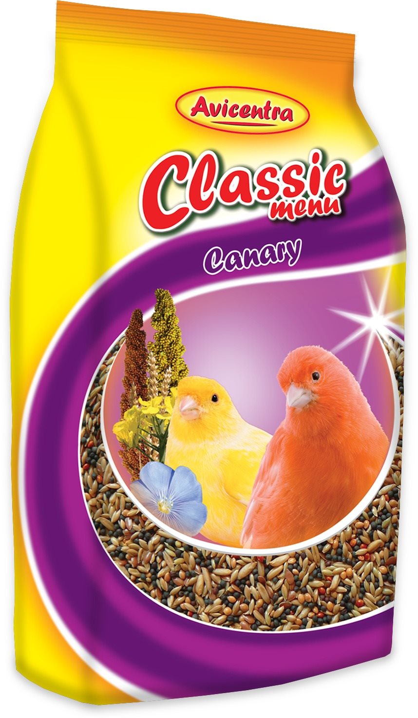 Avicentra Classic menu, kanár, 1 kg