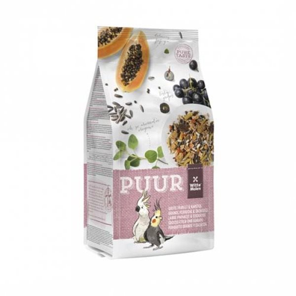 Witte Molen Puur pre stredné papagáje 2 kg