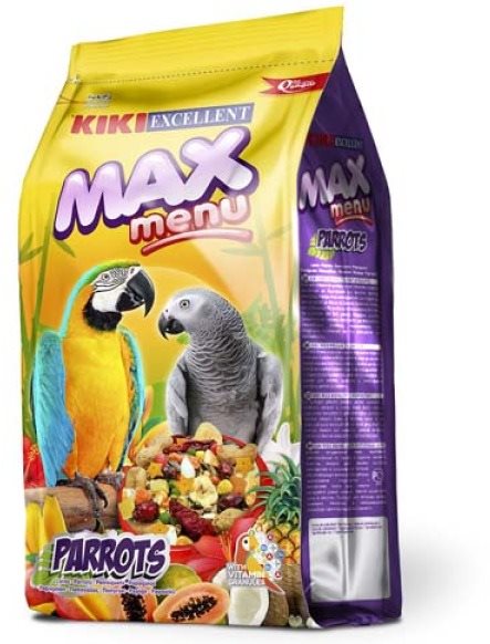Kiki max menu parrots pre veľké papagáje 1 kg