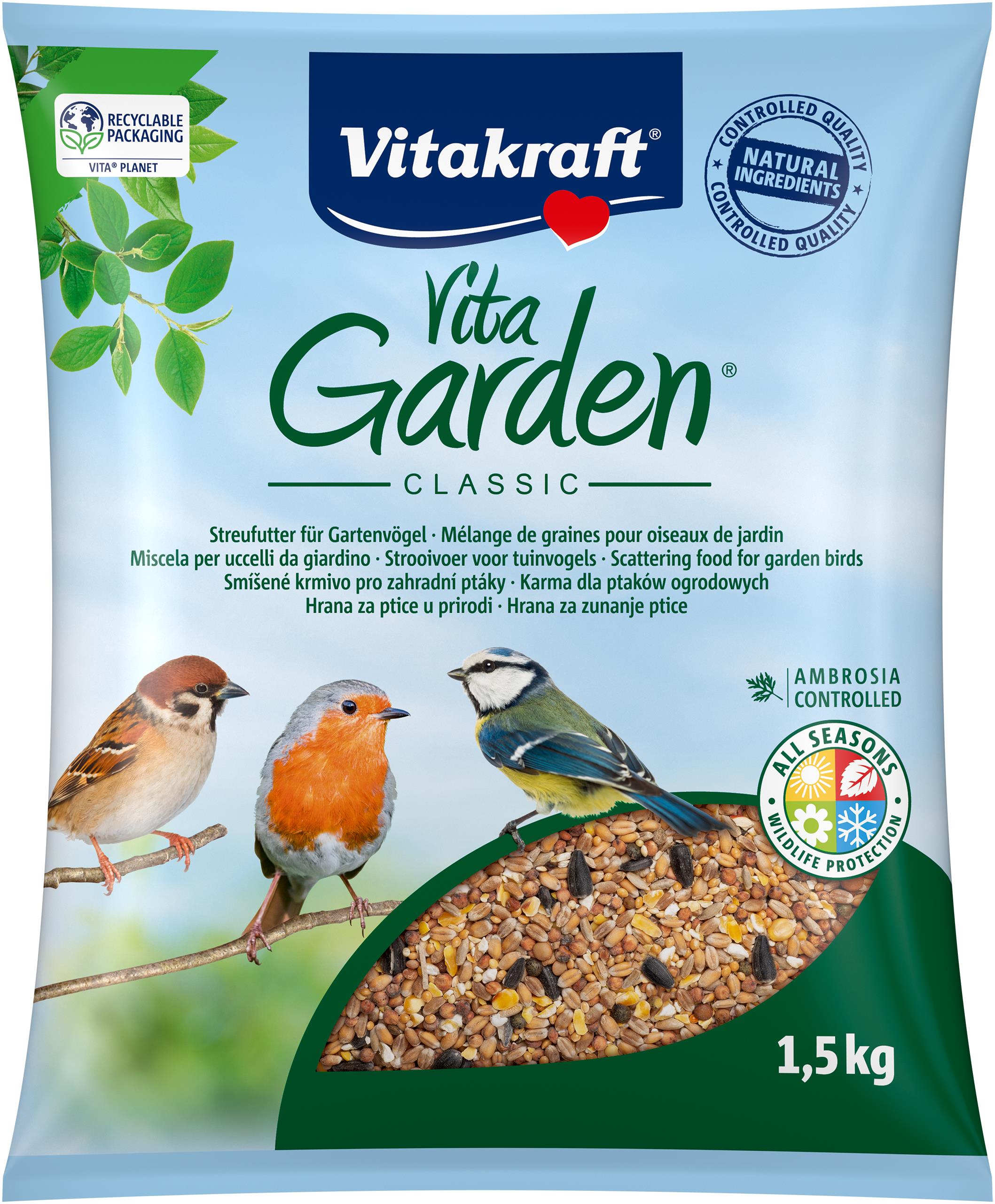 Vitakraft Vita Garden Classic zimná zmes 1,5 kg