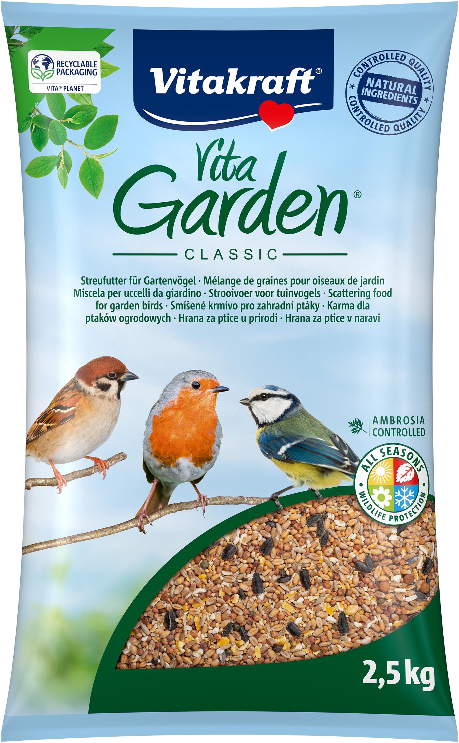 Vitakraft Vita Garden Classic zimná zmes 2,5 kg