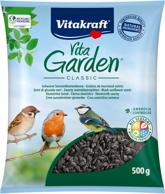Vitakraft Vita garden Slnečnica čierna 500 g