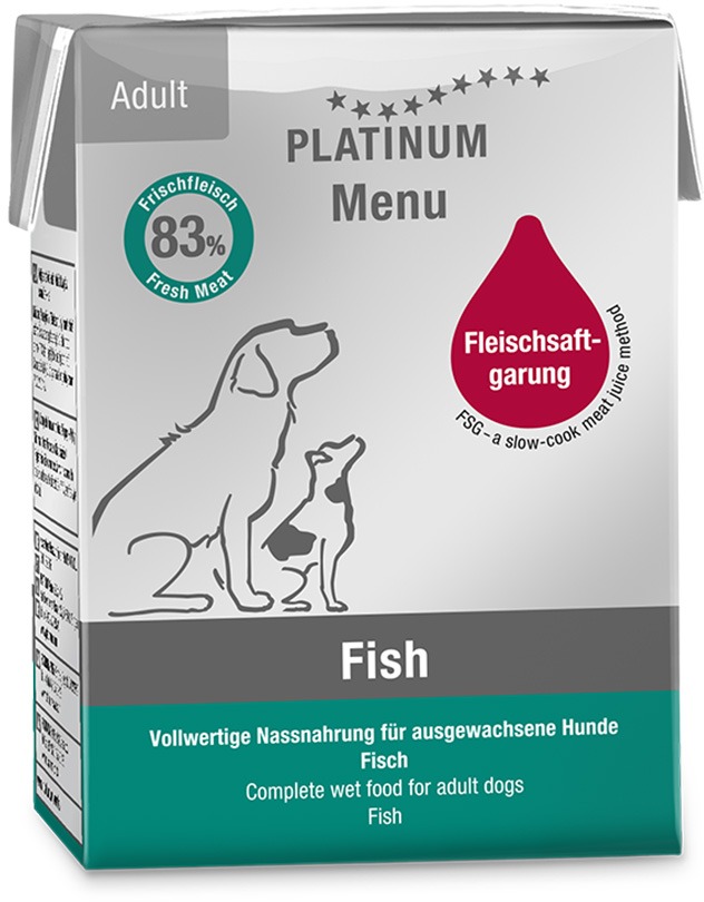 Platinum natural menu pure fish ryby 375 g