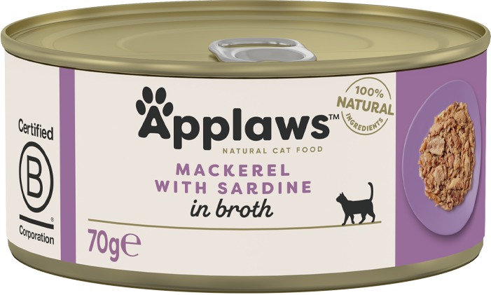 Applaws konzerva Makrela a sardinky 70 g