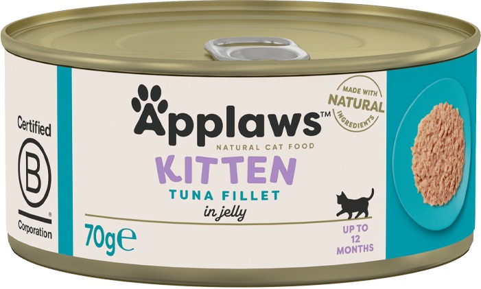 Applaws konzerva Kitten Tuniak v želé pre mačiatka 70 g