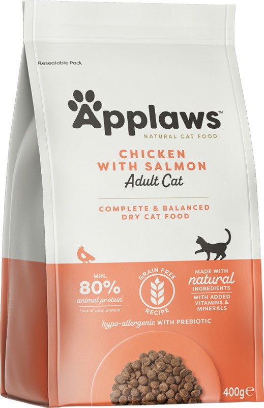 Applaws granuly Cat Adult kura s lososom 400 g