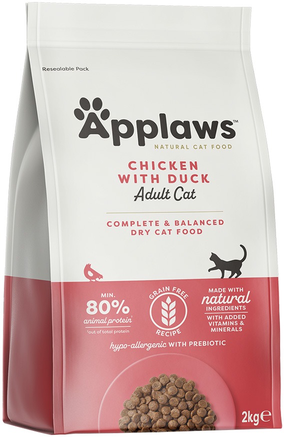 Applaws granule Cat Adult kura s kačicou 2 kg