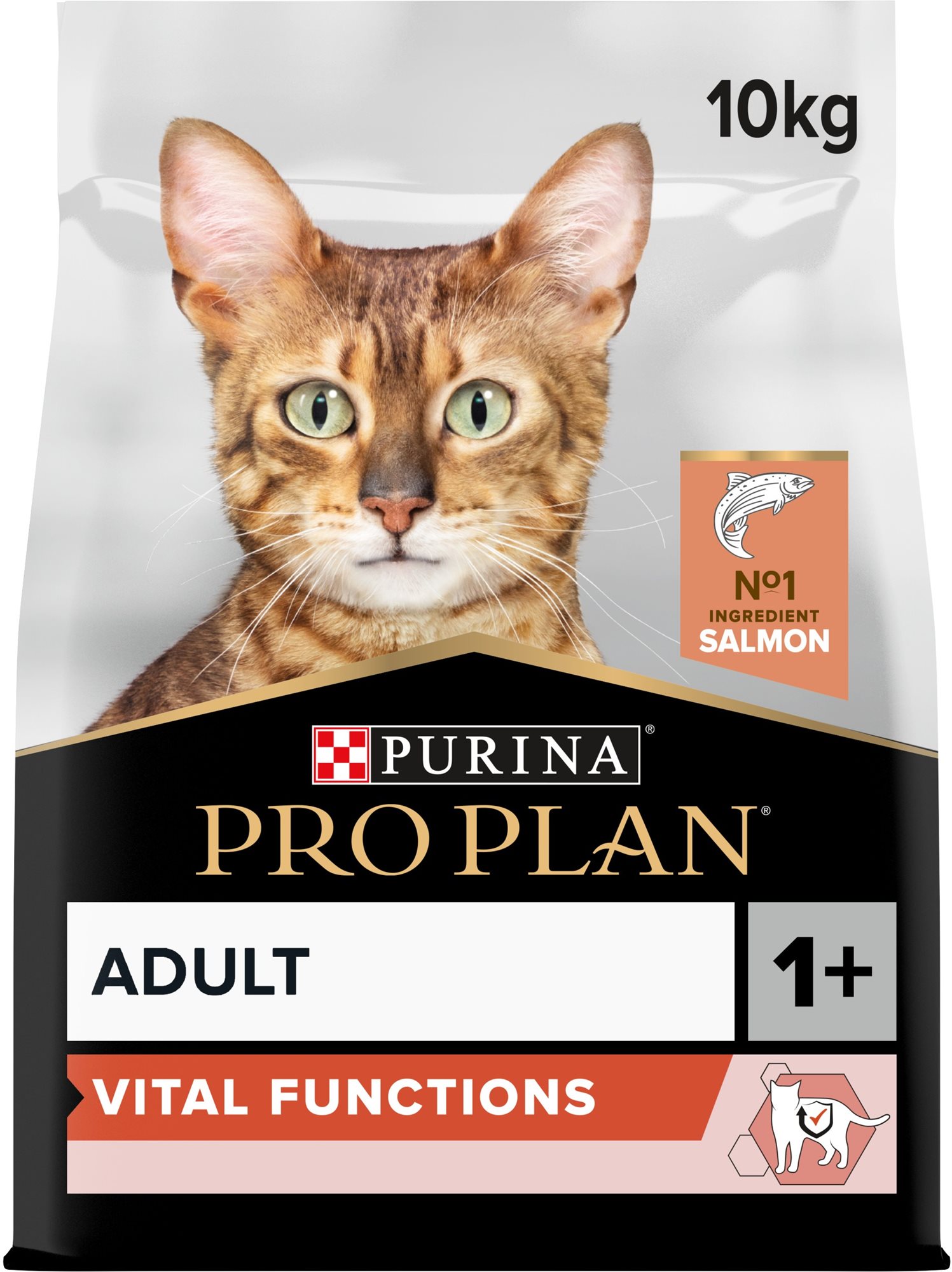 PRO PLAN Adult Vital Functions granuly pre mačky losos 10 kg