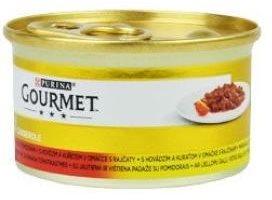 Gourmet gold 85 g hov./kura v parad. om., dus. a gril. kúsky v om.