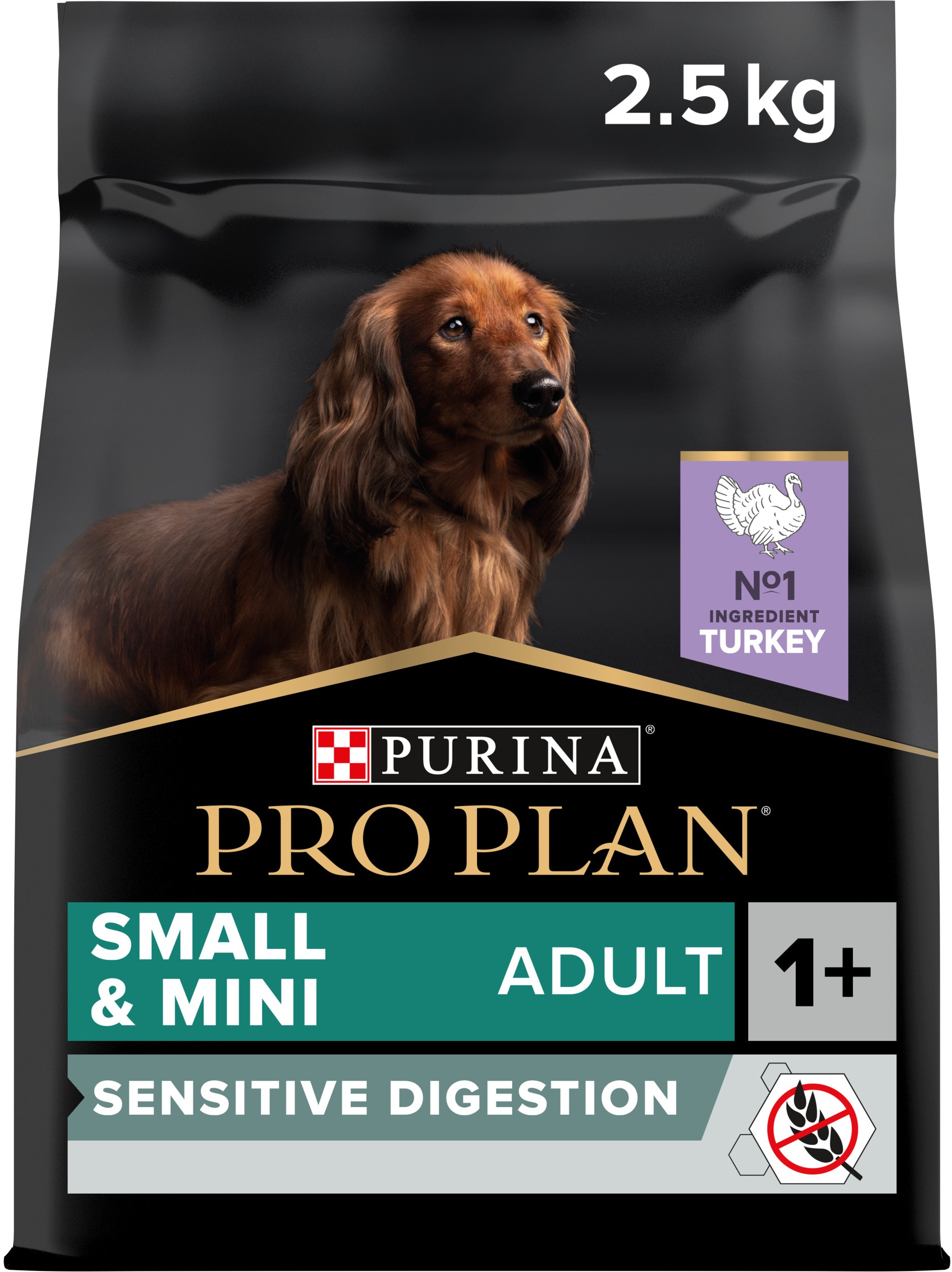 PRO PLAN Small & Mini Adult Sensitive Digestion Grain Free granuly pre psov morka 2,5 kg