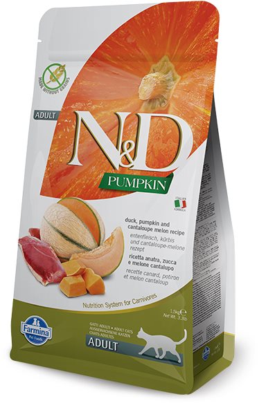 N&D Pumpkin Cat Adult Duck & Cantaloupe Melon 1,5 kg