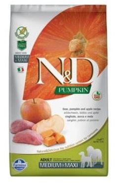 N&D Pumpkin Dog Adult Medium & Maxi Boar & Apple 2,5 kg