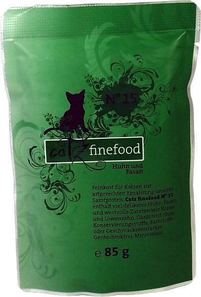 Catz finefood – s kuracím a bažantím m. 85 g