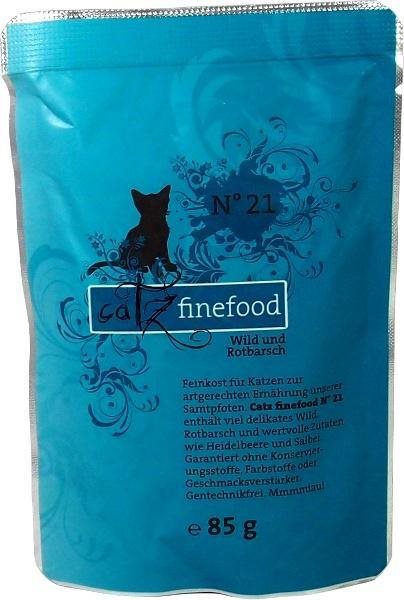 Catz finefood – so zverinou a ostriežikom 85 g