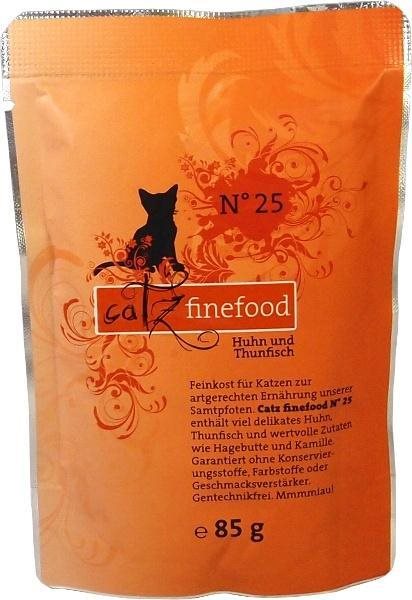 Catz finefood – s kuracím mäsom a tuniakom 85 g