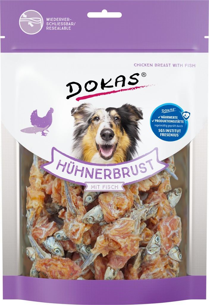 Dokas – Rybičky obalené kuracím mäsom 220 g