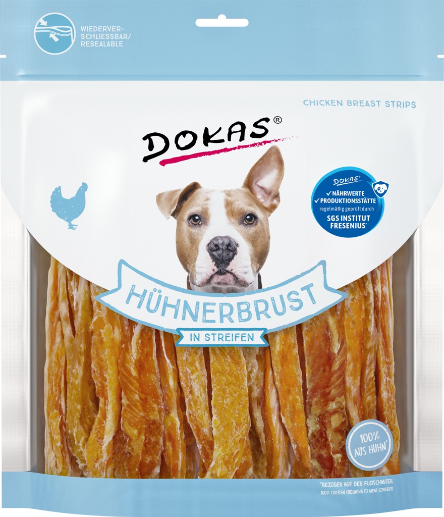 Dokas – Kuracie prsia prúžky 500 g
