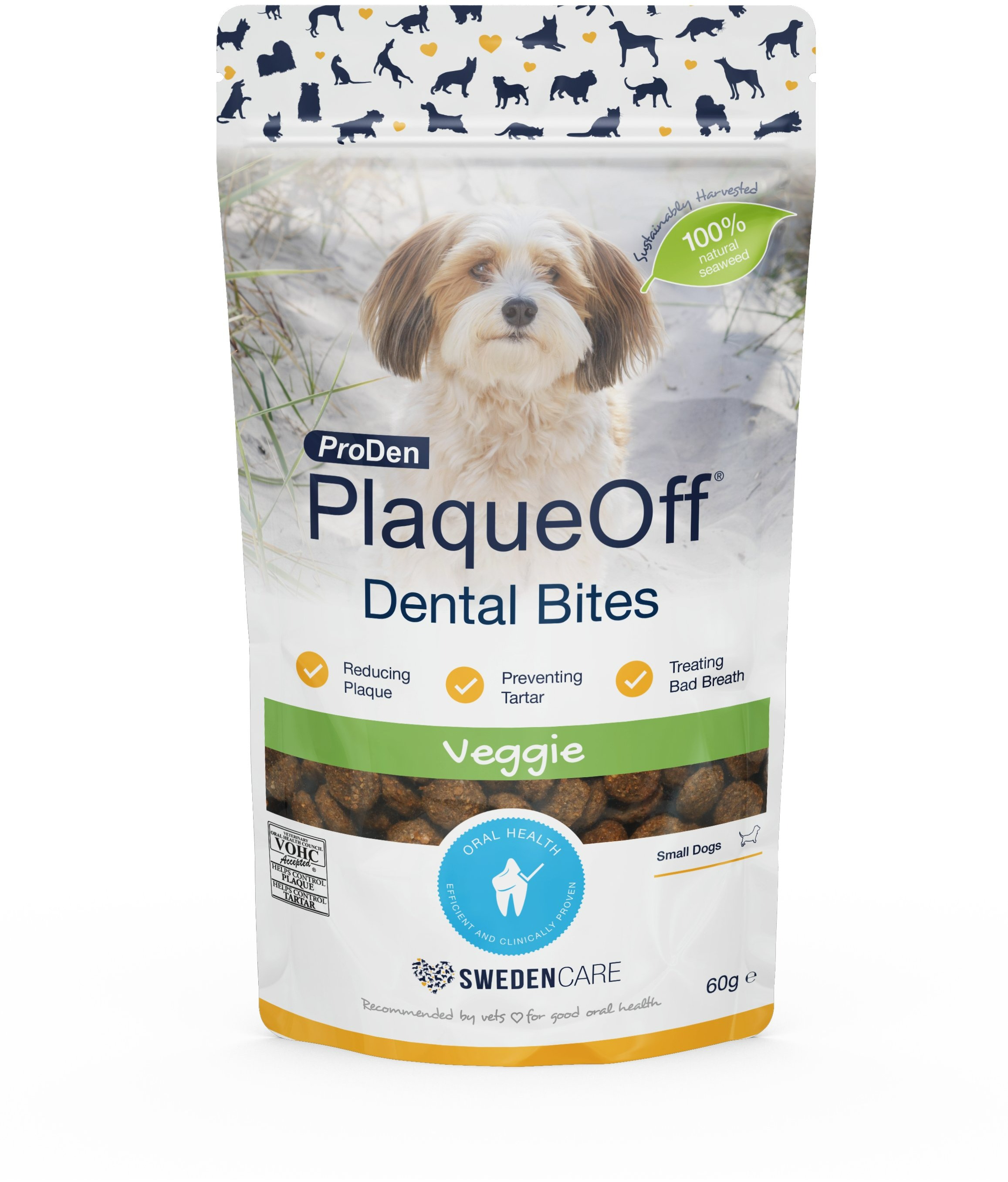 ProDen PlaqueOff Dental Bites 60 g