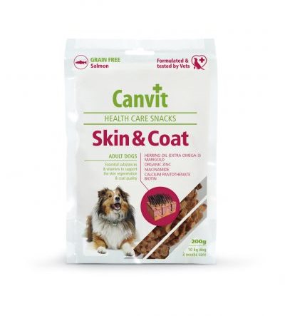 Canvit Snacks Skin & Coat 200 g