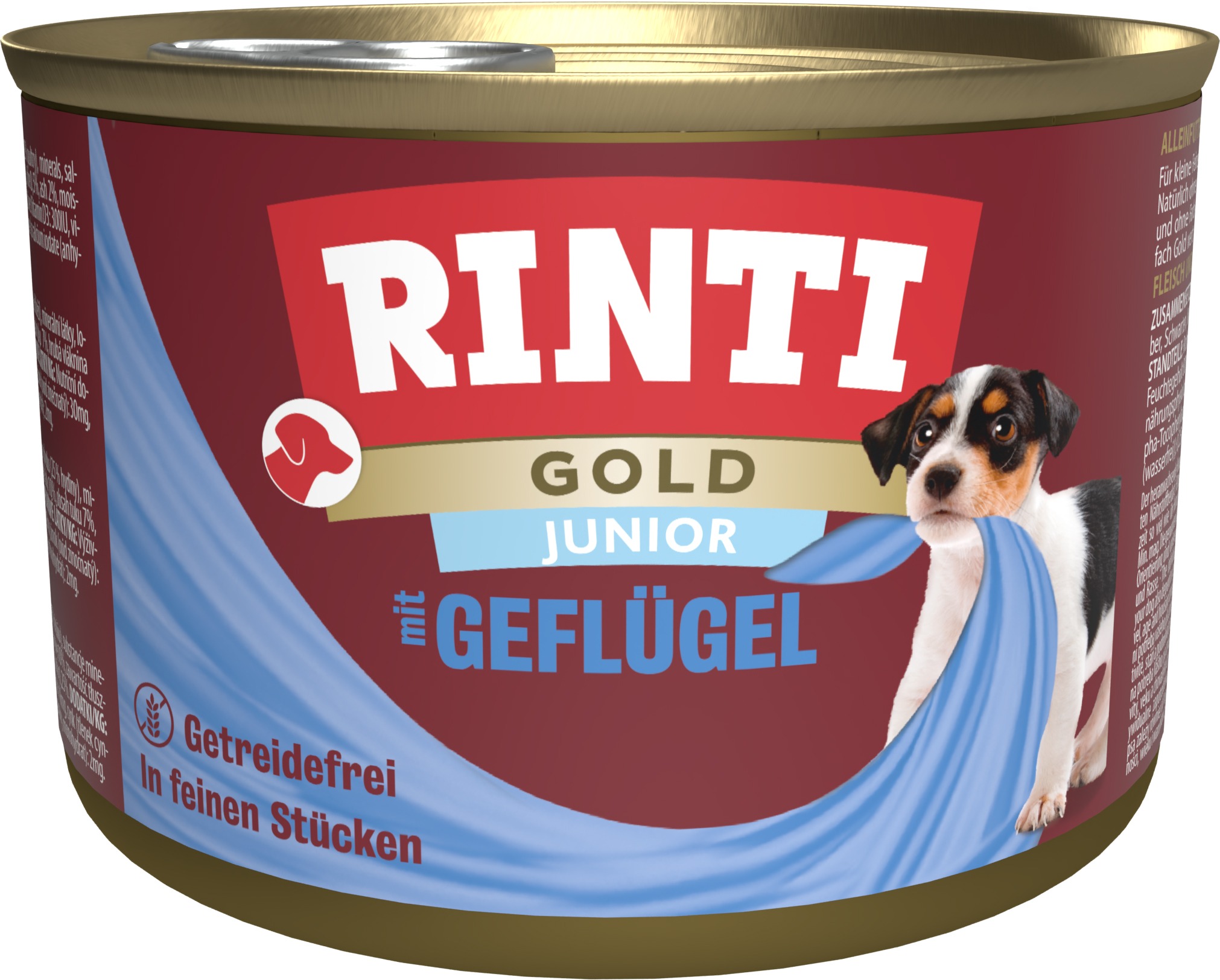 Rinti Gold junior konzerva kura 185 g