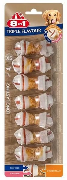8in1 Triple Flavour pochúťka XS (7 ks)