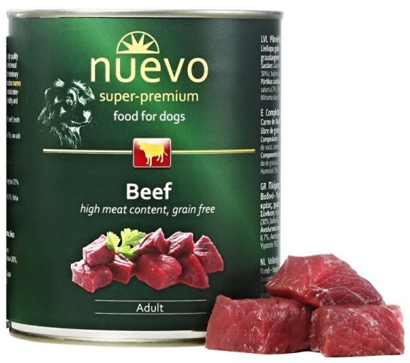 Nuevo pes adult hovädzia konzerva 400 g