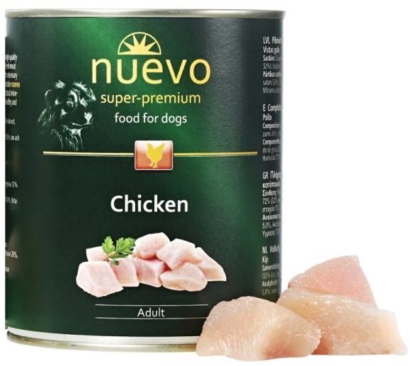 Nuevo pes adult kuracia konzerva 400 g