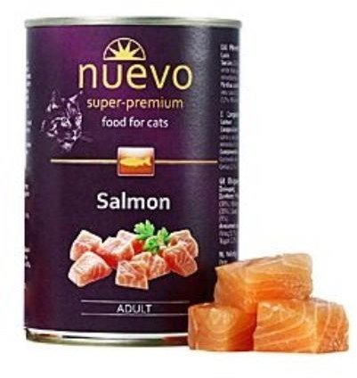 Nuevo, mačka adult losos - Konzerva, 400 g