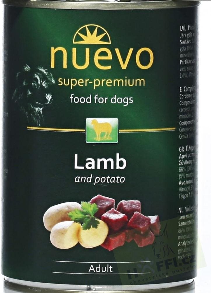 Nuevo pes adult jahňacie – classic konzerva 800 g