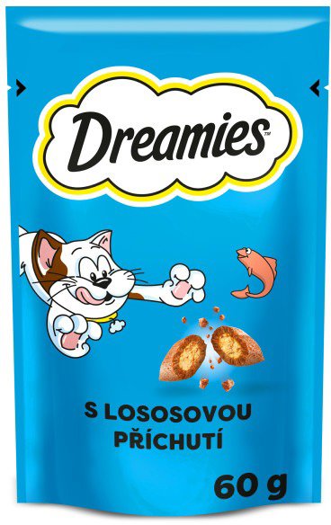 DREAMIES - Pochúťky s lososom, 60 g