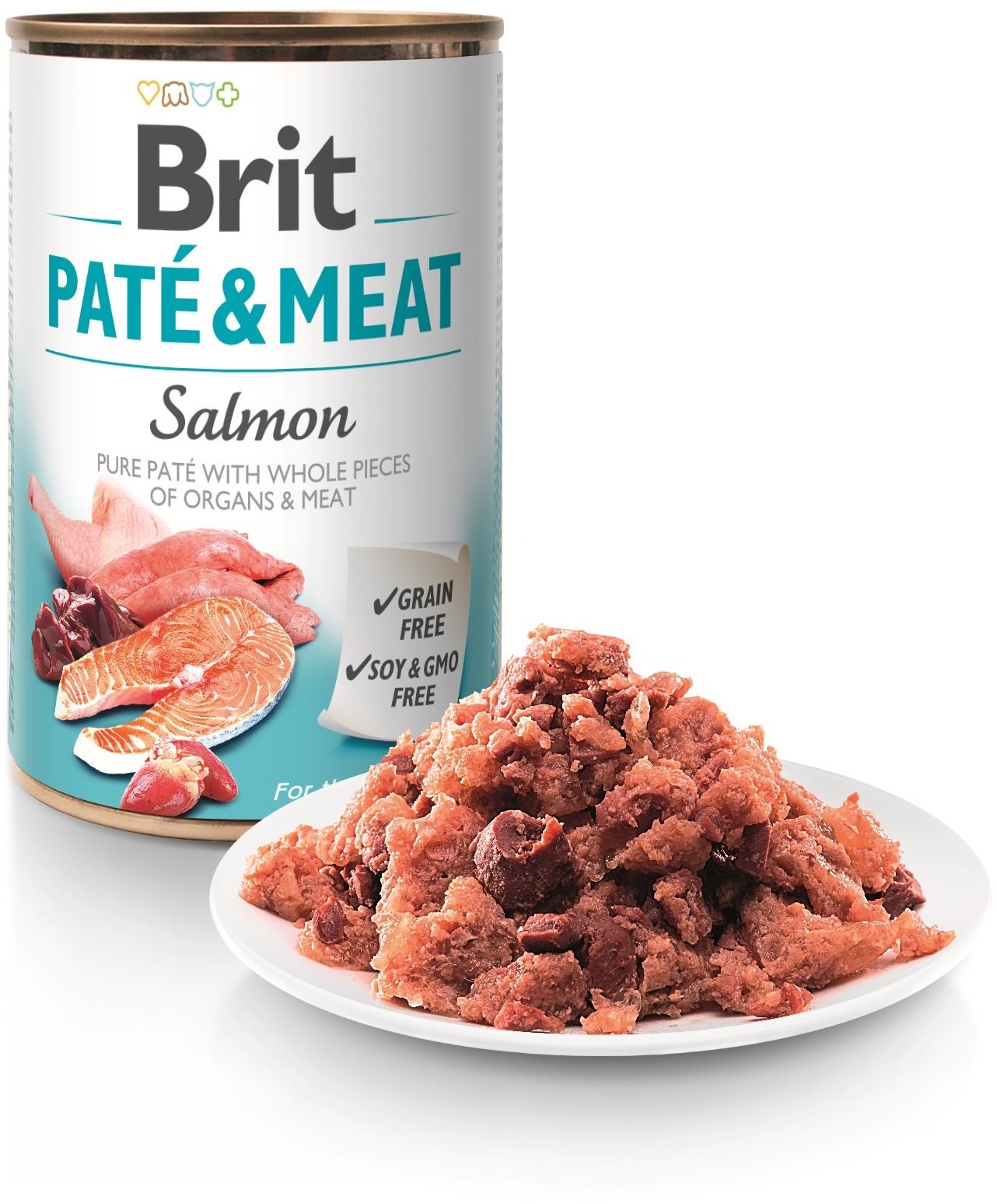 Brit Paté & Meat Salmon 400 g