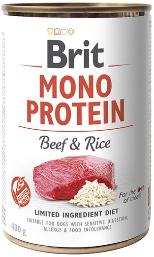 Brit Mono Protein beef & brown rice 400 g