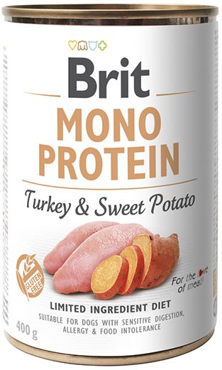 Brit Mono Protein turkey & sweet potato 400 g