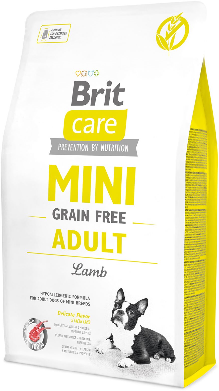 Brit Care mini grain free adult lamb 2 kg