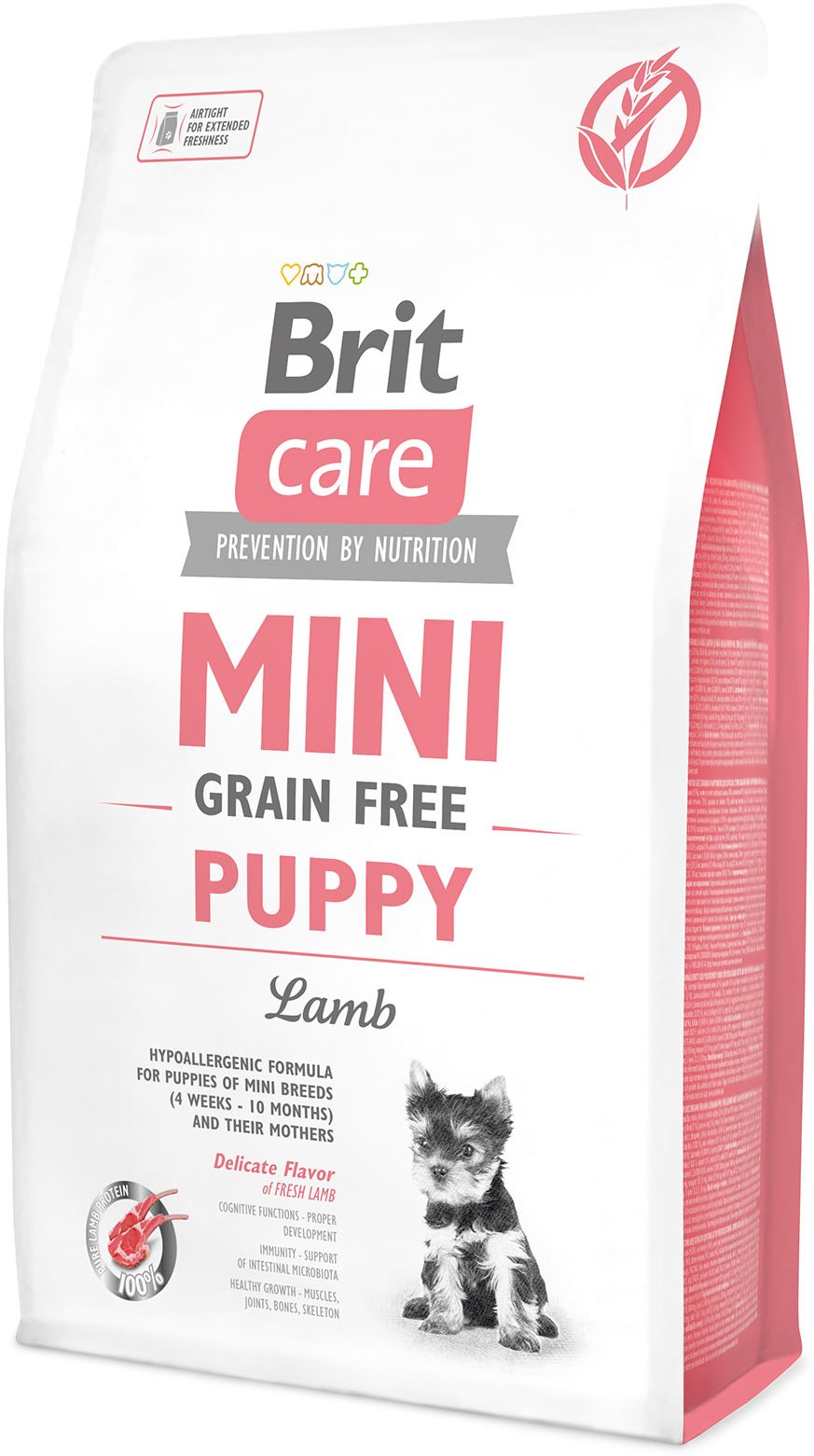 Brit Care mini grain free puppy lamb 2 kg