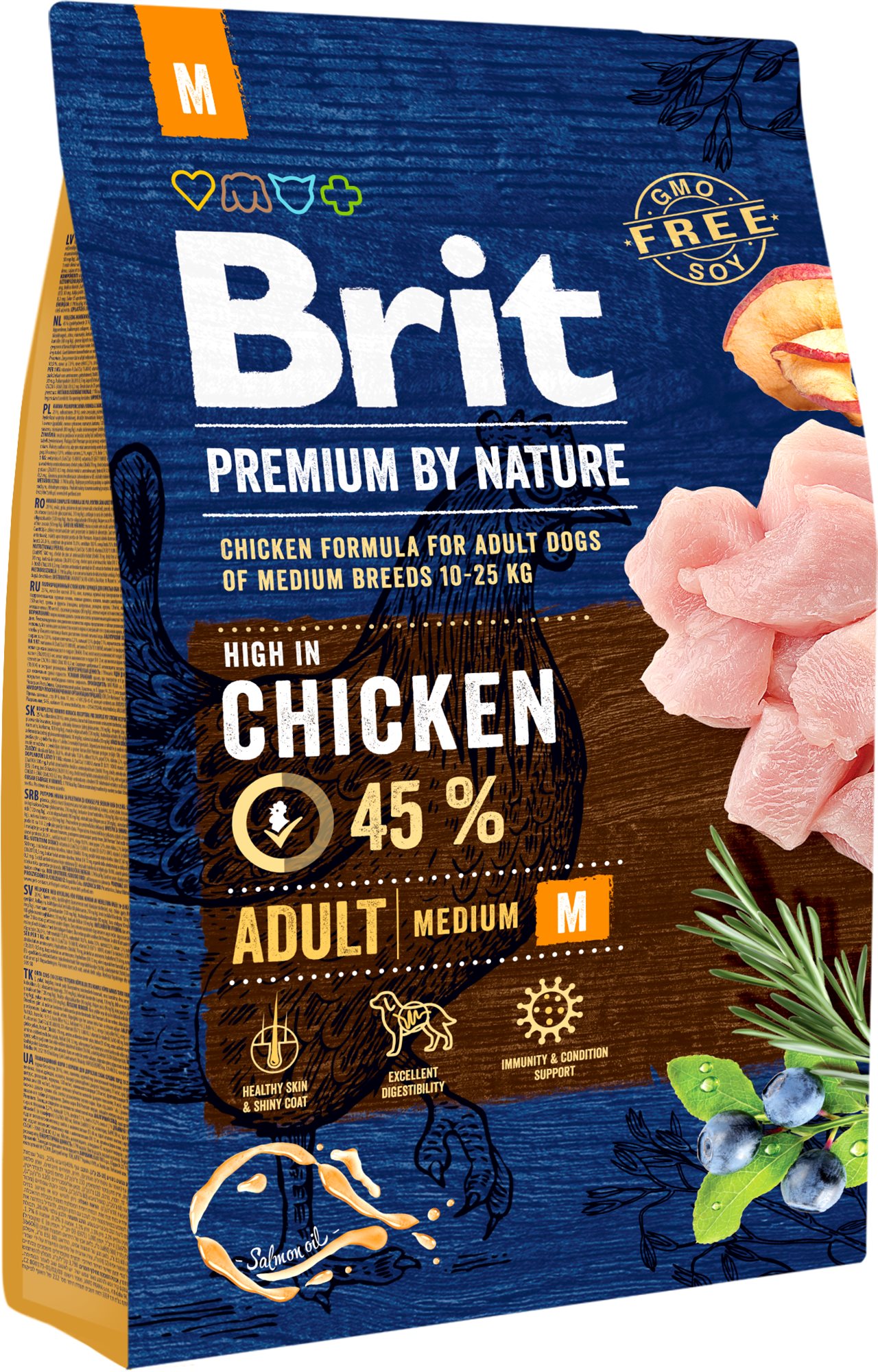 Brit Premium by Nature Adult M 3 kg