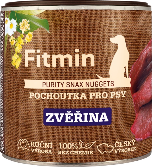 Fitmin Purity Snax Nugetky zverinové pre psov 180 g