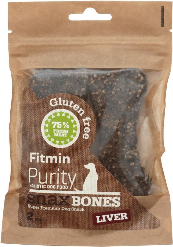 Fitmin Purity Snax Bones Pečeňová pochúťka pre psov 2 ks