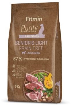 Fitmin Purity Dog GF Senior & Light Lamb 2 kg
