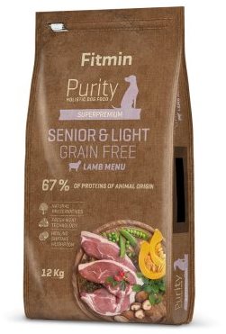 Fitmin Purity Dog GF Senior&Light Lamb 12 kg